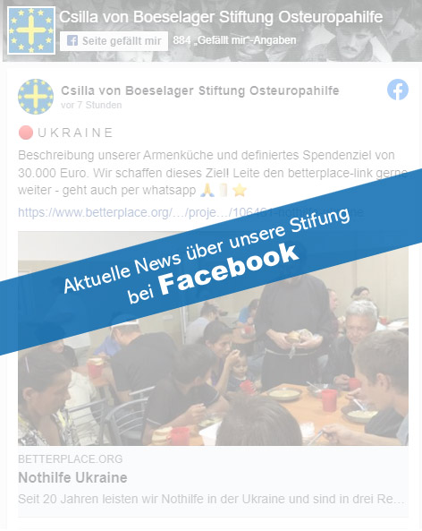 Boeselager Stiftung Facebookseite